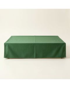 Oak Bend Flat Bed Sheet - Green (synthetic illustration; no displayed measurements)