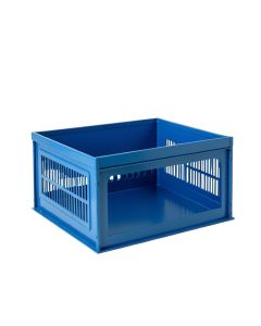 Glen Branch Empty Furniture-Style Pet Crate - Blue