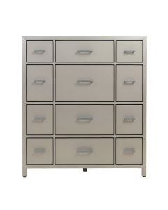 9-Drawer Extra Wide Dresser Storage Tower - Sturdy Steel Frame