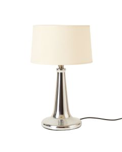 Wargo 27.5 '' Chrome Table Lamp Set (synthetic illustration; no displayed measurements)
