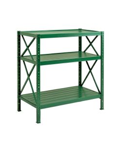River Crest Empty Seed-Starting Shelving Unit Without Lights - Green