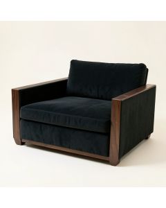Oliverio 85.43 '' Velvet Square Arm Sofa Bed (synthetic illustration; no displayed measurements)