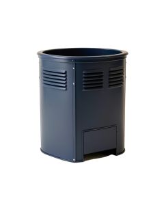 Reed Crest Closed Garden Compost Bin - Navy