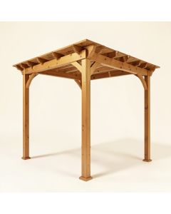 Cedar New Dawn 12 Ft. W X 3 Ft. D Solid Wood Pergola (synthetic illustration; no displayed measurements)