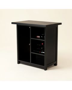 Hazeline Bar With Wine Storage (synthetic illustration; no displayed measurements)