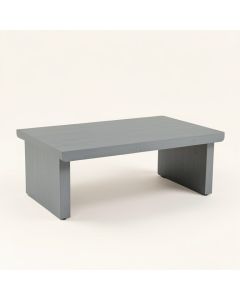 Heath Edge Desktop Monitor Riser - Gray (synthetic illustration; no displayed measurements)