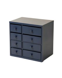 Aspen Canyon Small-Parts Storage Drawer Cabinet - Navy (synthetic illustration; no displayed measurements)