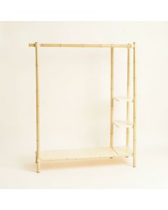 Ridge Branch Empty Garment Rack - Cream (synthetic illustration; no displayed measurements)
