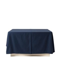Hazel Branch Flat Bed Sheet - Navy