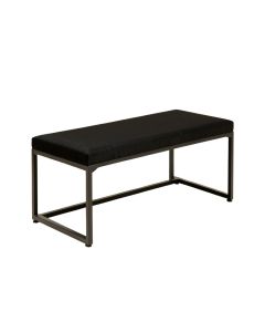 Metal Shoe Storage Bench (synthetic illustration; no displayed measurements)