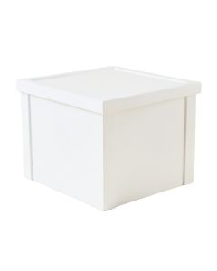 Briar Brook Closed Outdoor Storage Box - White (synthetic illustration; no displayed measurements)
