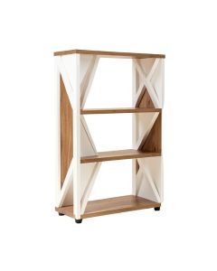 Okane 53 '' H X 53 '' W Geometric Bookcase (synthetic illustration; no displayed measurements)