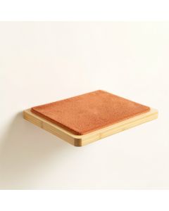 Lake Field Wall-Mounted Cat Perch - Terracotta (synthetic illustration; no displayed measurements)