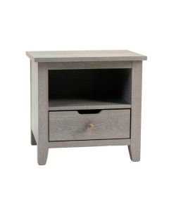Vale Arc Nightstand - Gray (synthetic illustration; no displayed measurements)
