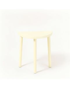 Cliff Crest Compact Balcony Table - Cream (synthetic illustration; no displayed measurements)