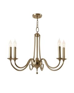 Suki 5 - Light Candle Style Empire Chandelier (synthetic illustration; no displayed measurements)
