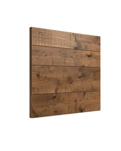 Matrix 12 '' X 48 '' Reclaimed Engineered Wood Wall Paneling In Brown