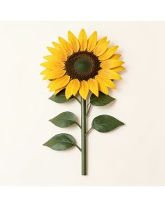 Van Grow Sunflower Wall Décor (synthetic illustration; no displayed measurements)