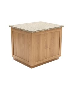 Rabin Kitchen Island With Granite Top