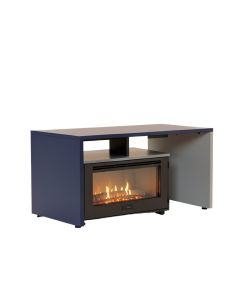 Hetton Tv Stand For Tvs Up To 70 '' With Fireplace Included (synthetic illustration; no displayed measurements)