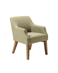 Soucy Upholstered Side Chair In Olive Beige (synthetic illustration; no displayed measurements)