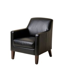 Anund Upholstered Arm Chair In Black (synthetic illustration; no displayed measurements)