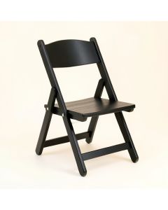 Hill Bend Folding Outdoor Chair - Black (synthetic illustration; no displayed measurements)