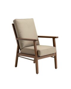 Colton Outdoor Recliner Patio Chair With Sunbrella Cushions (synthetic illustration; no displayed measurements)