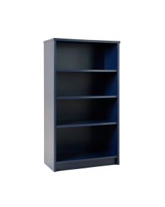 Cedar Dale Freestanding Bookcase - Navy (synthetic illustration; no displayed measurements)