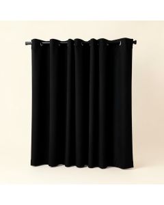 Solid Color Blackout Thermal Grommet Single Curtain Panel (synthetic illustration; no displayed measurements)