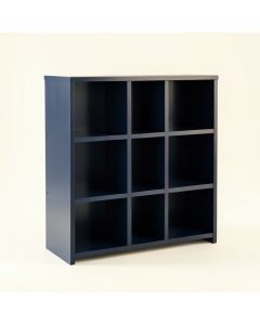Hill Field Freestanding Bookcase - Navy (synthetic illustration; no displayed measurements)