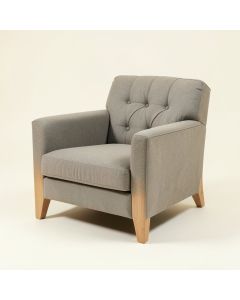 Penbrook 36 '' Wide Tufted Polyester Armchair (synthetic illustration; no displayed measurements)