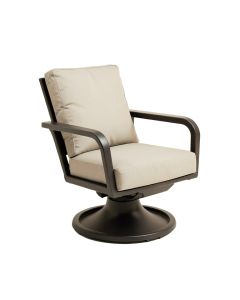 Merlyn Swivel Patio Chair With Cushions (synthetic illustration; no displayed measurements)