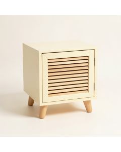 Alder Field Nightstand - Cream (synthetic illustration; no displayed measurements)