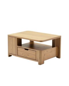 Littlehampt Extendable Floor Shelf Coffee Table With Storage (synthetic illustration; no displayed measurements)