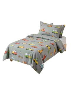 Oneridge Zoomie Kids Retro Happy Camper Green