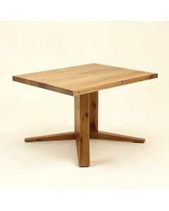 Courtdale Butterfly Leaf Rubberwood Solid Wood Dining Table (synthetic illustration; no displayed measurements)