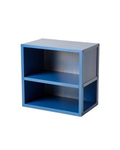 Ash Bend Low Toy Storage Unit - Blue