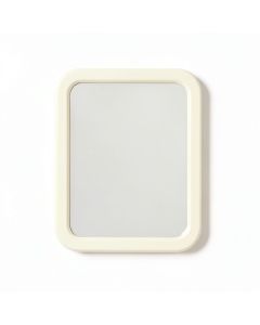 Reed Bridge Framed Wall Mirror - Ivory (synthetic illustration; no displayed measurements)