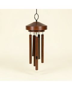 Long Ashton Belle Fleur Solar Indoor Chime (synthetic illustration; no displayed measurements)