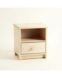 Meadow Edge Nightstand - Ivory (synthetic illustration; no displayed measurements)