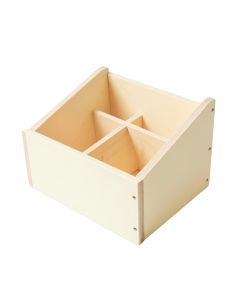 Heath Bluff Low Toy Storage Unit - Cream (synthetic illustration; no displayed measurements)