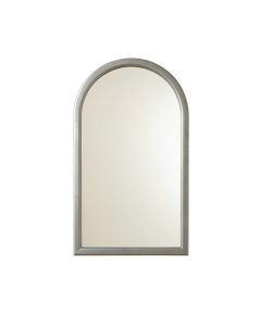 Reed Bend Framed Wall Mirror - Gray