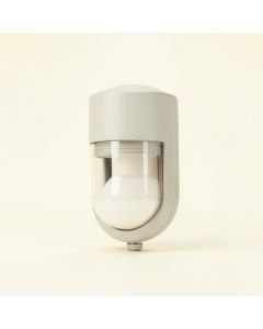 Baumeister 1 -Bulb Outdoor Bulkhead Light (synthetic illustration; no displayed measurements)