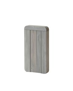 Ash Crossing Narrow Outdoor Storage Bench - Gray