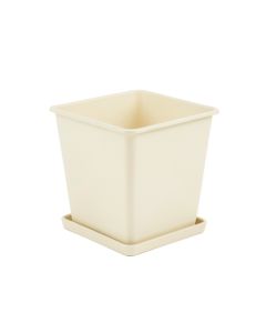 Ash Branch Empty Planter - Ivory
