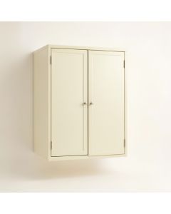 Field Bend Wall-Mounted Laundry Cabinet - Ivory (synthetic illustration; no displayed measurements)