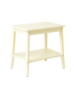 Shore Arc Side Table - Ivory (synthetic illustration; no displayed measurements)