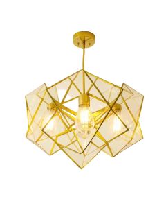 Gravesham Unique Statement Geometric Chandelier (synthetic illustration; no displayed measurements)