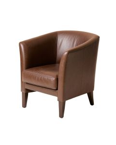 Otani Upholstered Side Chair In Brown (synthetic illustration; no displayed measurements)